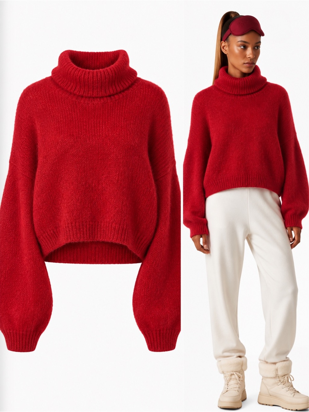 American Dreams 🇮🇹 - Red Alpaca Knit